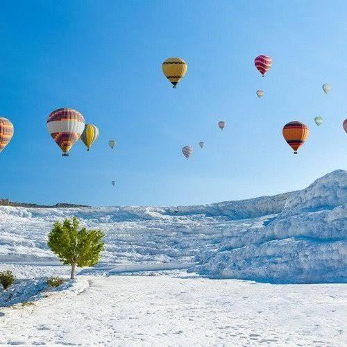 Appartement White House Tam Donanimli Bahceli Bueyuek Ev à Pamukkale Extérieur photo